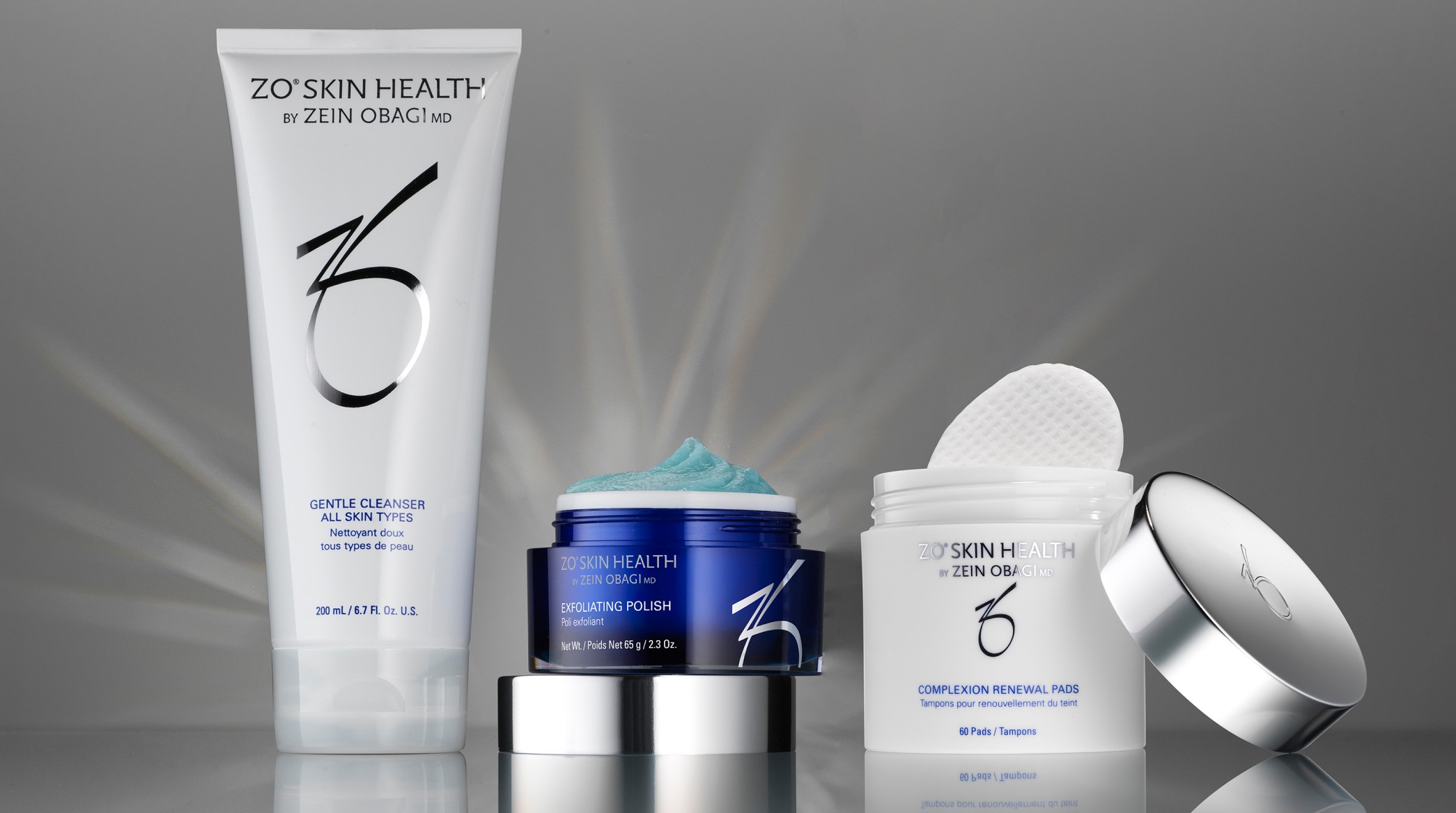 Zo skin health produkter på Klinike
